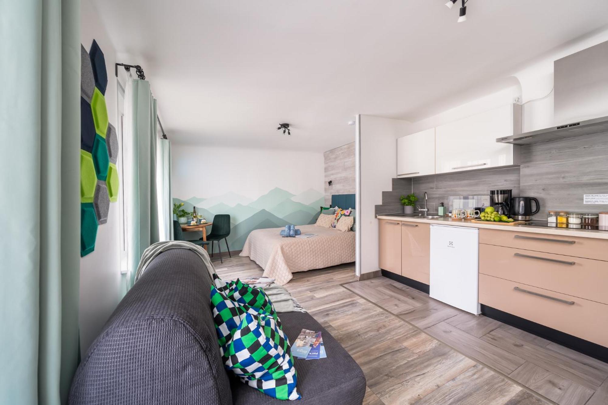 Green Garden & Private Parking Apartments With Playground Riga Dış mekan fotoğraf