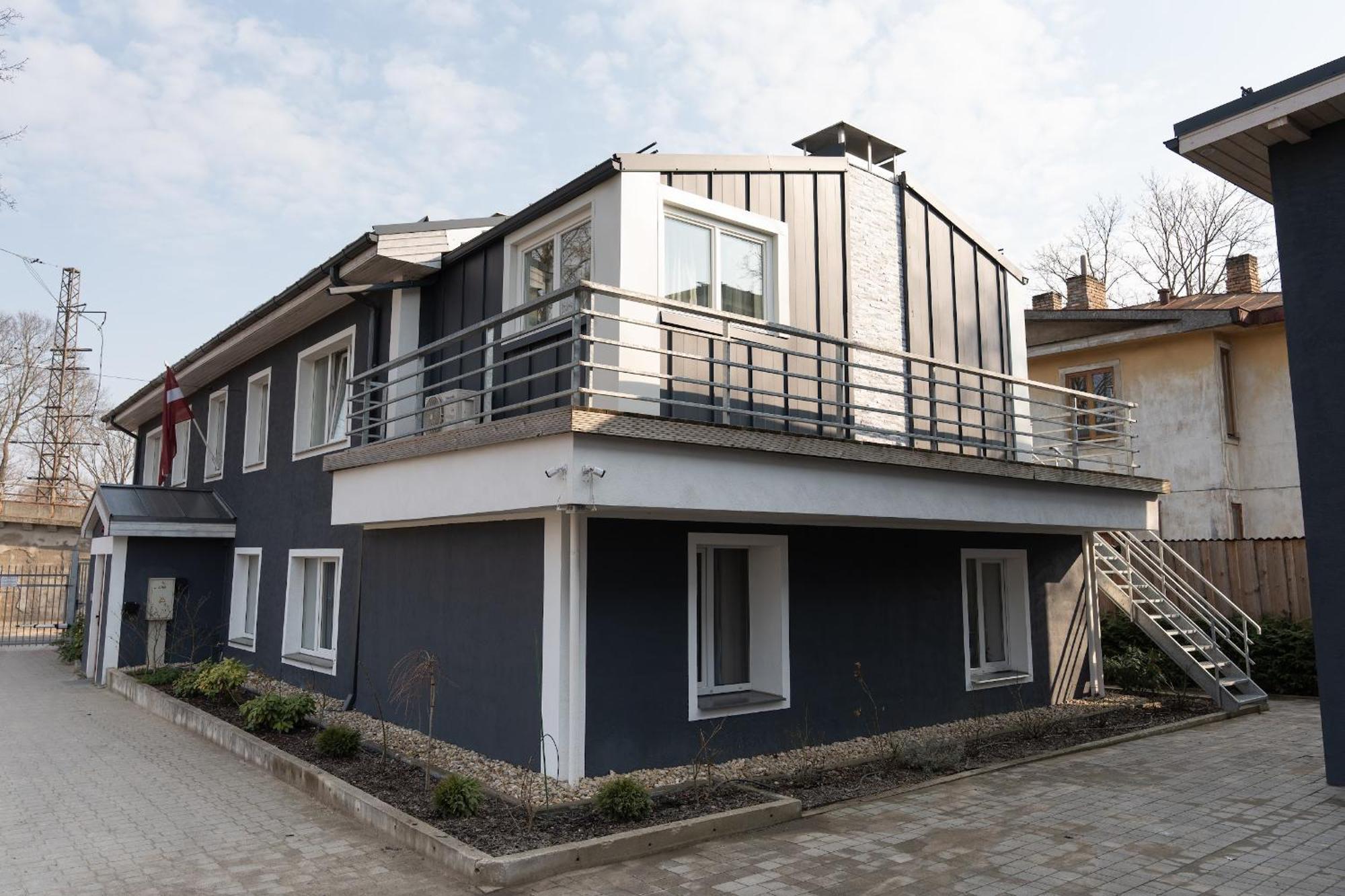 Green Garden & Private Parking Apartments With Playground Riga Dış mekan fotoğraf